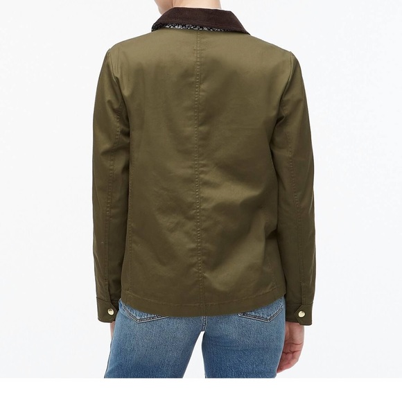 J.Crew Loden Green Orchard Utility Jacket - Picture 3 of 3